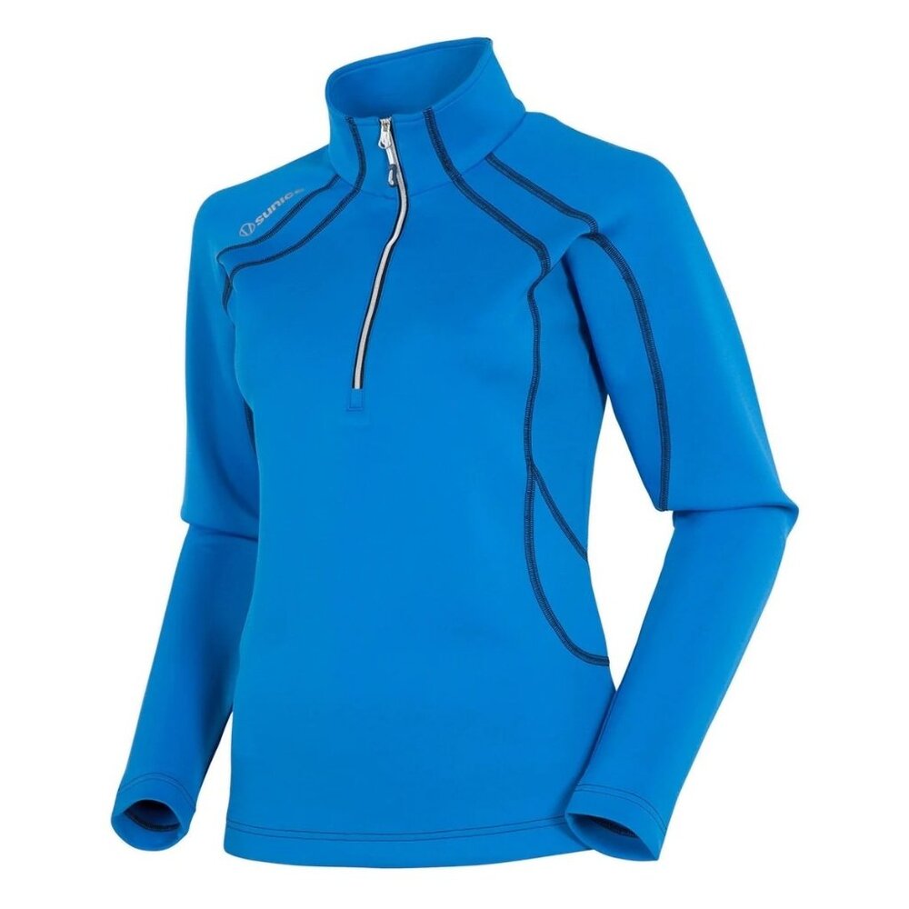 Women's Megan SuperliteFX Stretch Thermal Quarter-Zip Pullover - Size XS